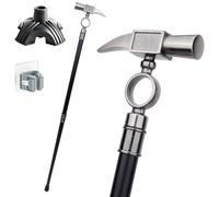 Manico Metallico Creativo a Forma di Martello, Ergonomico, Antiscivolo, Robusto e Durevole, Portatile, Unisex, Accessorio di Moda