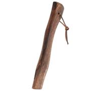 Manico Mini in Legno Marrone, Finitura Liscia | Ricambio per Teste D’ , Lavorazione senza Schegge, Presa Comoda, per Legna e Taglio Manuale