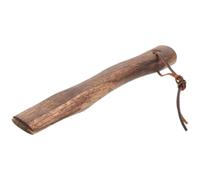 Manico per Accetta Mini in Legno, Corto, Ergonomico e Robusto | Superficie Liscia e Presa Comoda, Colore Marrone, Adatto a Escursioni e Caccia, Ricambio per Utensili