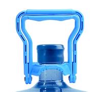 Manico per bottiglia d'acqua da gallone, sollevamento singolo o doppio, supporto ergonomico per sollevare bottiglie da 5 galloni, per casa, ufficio, viaggi, campeggio, picnic, sopravvivenza, palestra