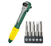 Manico per cacciavite a cricchetto con punte da 50 mm che supportano i tipi di fissaggio a triangolo Y U a tre e quattro punti