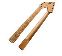 Manico per chitarra Acero Canadese Arrostito Con Finitura Satinata Nitro Fai-da-te Per Manici Di Chitarra ST Con 22 Tasti E Capotasto In Osso Da 42 Mm
