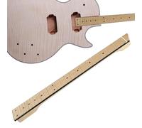 Manico per chitarra elettrica | 25 tasti di ricambio per tastiera in legno d'acero | 25-Fret Headless Guitàr Néck | Manico in acero palissandro Sostituzione Guitàr in palissandro