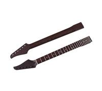 Manico Per Chitarra Elettrica Legno Wengé 6 Corde Satinato Opaco 24 Tasti Manico Per Chitarra Per Chitarra Elettrica Larghezza Tacco 5,6 Cm Sostituzione Manico della Chitarra