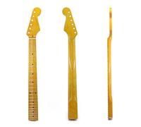 Manico per chitarra Fai Da Te 22 Tasti Adatti Per Accessori Per La Testa Del Manico Giallo Trasparente Con Manico Per Chitarra Elettrica ST