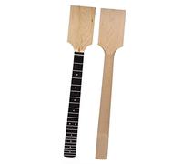 Manico per chitarra fai-da-te Collo Per Chitarra Elettrica A Forma Di Remo Collo In Acero Canadese Colore Naturale 22 Tasti Collo In Legno Finitura Opaca