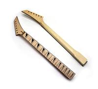 Manico per chitarra fai-da-te Collo Per Chitarra Elettrica In Acero Canadese 6 Corde Collo Per Chitarra In Legno Opaco 24 Tasti Larghezza Tacco 56,8 Mm Con Asta Di Fiducia (Color : 01)