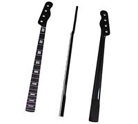 Manico per chitarra fai-da-te Per Basso Elettrico A 4 Corde For TL Manico Per Basso In Acero Canadese Alto Lucido 20 Tasti