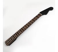 Manico per chitarra Fender Stratocaster, in acero canadese professionale, per destrorsi, tastiera in palissandro, truss rod regolabile, 22 tasti jumbo medi, capotasto in osso