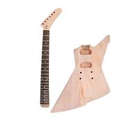 Manico Per Chitarra Set Fai Da Te Per Corpo E Manico Di Chitarra Elettrica A 22 Tasti Assemblato A Mano Per Principianti Che Vogliono Esercitarsi A Suonare