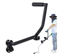 Manico per Decespugliatore, Estensione Della Maniglia con Morsetto di Supporto, Manico Ergonomico per Decespugliatore, Manico per Sarchiatore, Manico Multifunzionale per Tosaerba Da Giardino