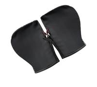 Manico per guanti caldi da moto - Guanti per manubrio da bicicletta da 11,02x8,27 pollici | Manicotti caldi antivento impermeabili con strisce riflettenti per escursioni giornaliere su strada nel fine