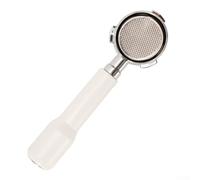 Manico per macchina da caffè espresso da 51 mm tipo senza fondo compatibile con Petrus per Derlla per marchi Donlim Costruzione in lega per una migliore esperienza di estrazione e manipolazione