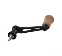 Manico per mulinello da pesca, 70 mm, in carbonio, braccio singolo per Stella Complex per ci4, comoda manopola, accessori per mulinello, multicolore (argento)