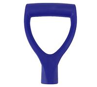 Manico per pala Impugnatura a D in plastica Installazione rapida Design ergonomico per spalare la neve Giardinaggio Strumenti di scavo Leggero Resistente 32 mm ID 18 5x11 5 cm (Blu scuro)