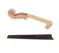 Manico per violino in acero con tastiera in ebano per violino 4/4 Full Size Parti fai da te
