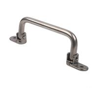 Manico pieghevole in acciaio inossidabile 304 con lunga durata, progettato per un uso confortevole e una maggiore efficienza dell'attrezzatura (distanza foro 158 mm)