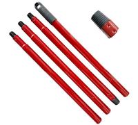 Manico retrattile di ricambio per mocio telescopico in ferro, con lunghezza regolabile e filettatura universale compatibile