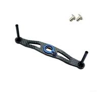Manico Rocker da pesca in fibra di carbonio per DAIWA e per mulinelli ABU, lunghezza 105 mm, leggero e facile da usare, peso 10 g (blu navy)