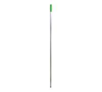 Manico Scopa Alluminio Verde con Foro Verde 140x2,3 cm - IPC Tools - Pavimenti