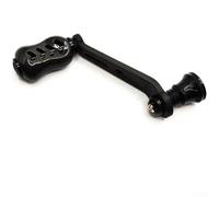 Manico singolo in fibra di carbonio per mulinelli Daiwa per FUEGO SALAMANDURA, design a vite con due cuscinetti per un uso regolare (nero)