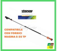 MANICO TELESCOPICO PER FORBICI ELETTRICHE STOCKER MAGMA E-35TP 190-310CM ALLUMIN