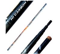 Manico Telescopico per Guadino 6,50m in Carbonio Pesca Mare Bolognese