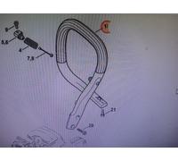 MANICO TUBOLARE MOTOSEGA STIHL MS 231 / MS 241 / MS 251