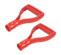 Manico universale in plastica, manico per vanga con design ergonomico per uomini e donne, giardiniere, manico per attrezzi da giardino durevole
