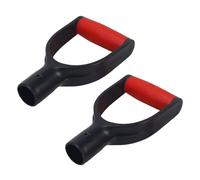 Manico universale in plastica, manico per vanga con design ergonomico per uomini e donne, giardiniere, manico per attrezzi da giardino durevole