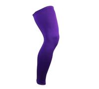 Manicotti a Compressione a Gamba 1 pezzo di supporto for ginocchiera da basket super elastico, tutore for gamba calcio, polpaccio, coscia, manica a compressione for la sicurezza sportiva(Purple,XXL)