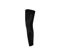 Manicotti a Compressione a Gamba Intera 1/2 pezzi di maniche a compressione for gamba intera for uomo e donna, supporto for ginocchio lungo for basket, corsa, allenamento, ciclismo(Black-1pcs,XXL)