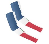 Manicotti a compressione per uomo e donna, ad asciugatura rapida, per guida e pendolarismo, taglia unica, bandiera nazionale della Repubblica Dominicana