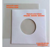 Manicotti Carta Patinata con Buste PPL NEUTRO dischi 45 giri - Qtà 25