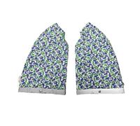 Manicotti catarifrangenti per manubri curvi Suzon e Suzette ( geometrique reflechissant / Unica )