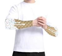Manicotti di compressione per braccio | Manicotti rinfrescanti,Protezione Gomiti Ghiacciato Protezione UV per Uomo Donna Ciclismo Escursionismo Viaggi Sport All'aperto, 008, M