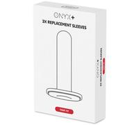 Manicotti di Ricambio Kiiroo Onyx+ - Tight Fit, 3 Unità