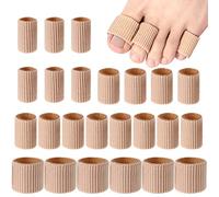 Manicotti imbottiti per dita dei piedi, in gel morbido, protezione per calli e vesciche, per dita delle mani e dei piedi