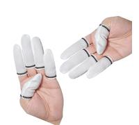 Manicotti in cotone traspirante con puntini in PVC antiscivolo e polsino elastico per migliorare la presa protettiva durante il lavoro Maniche in cotone