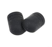 Manicotti in silicone per leva del freno per biciclette, antiscivolo e impermeabili, per una migliore sensazione di frenata (nero)