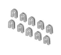 Manicotti occhiello in alluminio, Ricambio testa di taglio affidabile, Materiale resistente per durata, Adatto Husqvarna T35 T25 T35X T45X, Manutenzione falciatrici giardino