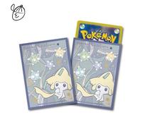 Manicotti per carte Pokemon TCG (Deck Shield) "Jirachi making a star sign" NUOVI
