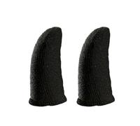 Manicotti per Dita, supersensibilità, 18 Pin, Traspiranti, Senza Cuciture, per Regole di Sopravvivenza, coltelli Fuori, Nero