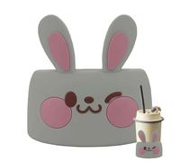 Manicotti Per Tazze Da Caffè,Copertura Protettiva Per Tazza In Silicone Cartoon - Portabottiglie Isolanti Per Bottiglie Di | Per Tè Caffetteria Viaggio Casa Bevande Calde E Fredde