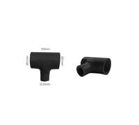 Manicotto a T Manitor l.100/25mm id.51mm silicone rinforzato 4 strati