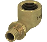 Manicotto angolare compatto TECEflex 16 x 1/2" IG ghisa rossa