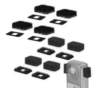 Manicotto antivento con microfono per Insta360, 8 pezzi, per Insta360 X3 X4, copertura per riduzione del rumore del vento per un audio nitido, facile installazione e design durevole, compatibile con