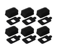 Manicotto antivento per microfono, 3 paia di schiuma per riduzione del rumore, per Insta360 X4/X3, copertura in spugna nera per vlogging all'aperto
