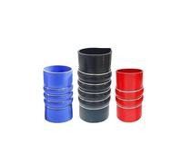 Manicotto Aspirazione Aria Gobba Dell'auto Aspirazione Dell'intercooler Resistente Alle Alte Temperature Alla Pressione Turbocompressore Tubo Flessibile In Silicone(ID45mmxL100mm)