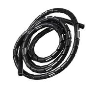 Manicotto avvolgicavo a spirale, Flame Spiral Cable Management Wrap Multicolor Multiple Sizes(Black,2 Meters ID 6.0mm)